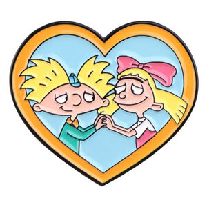 Hey Arnold Classic Cartoon Heart Enamel Pin